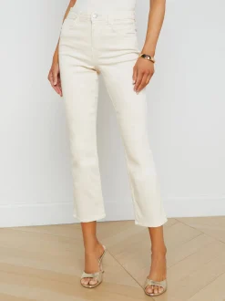 Tati Cropped Micro Boot Jean
