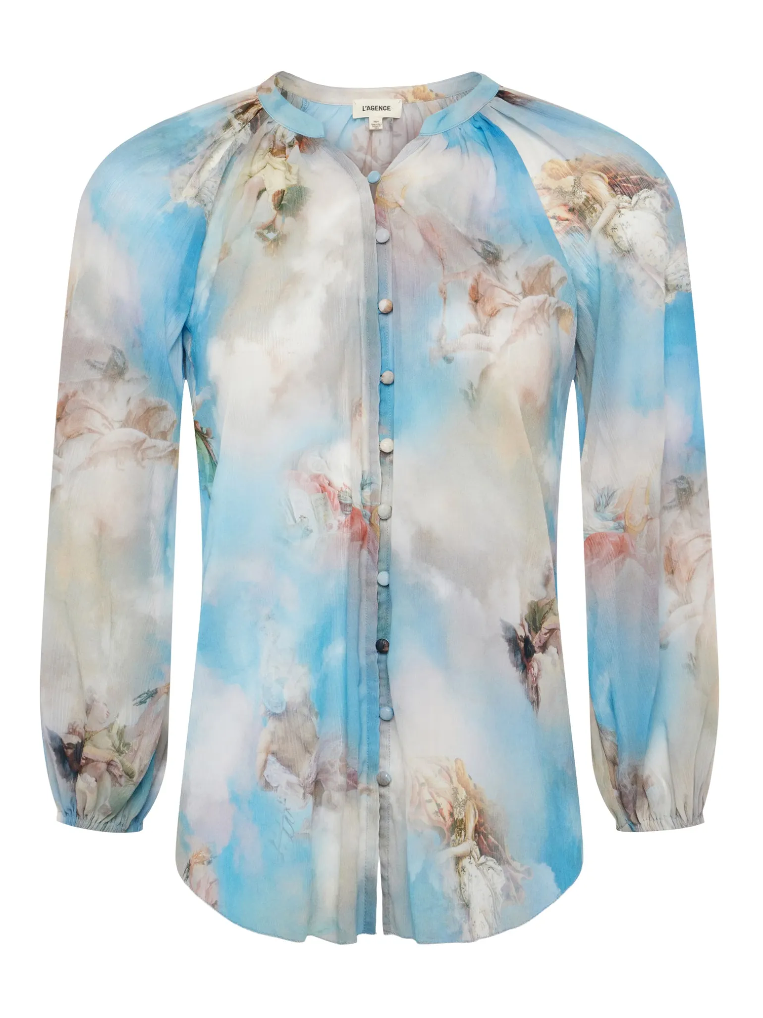 Teagan Puff-Sleeve Blouse