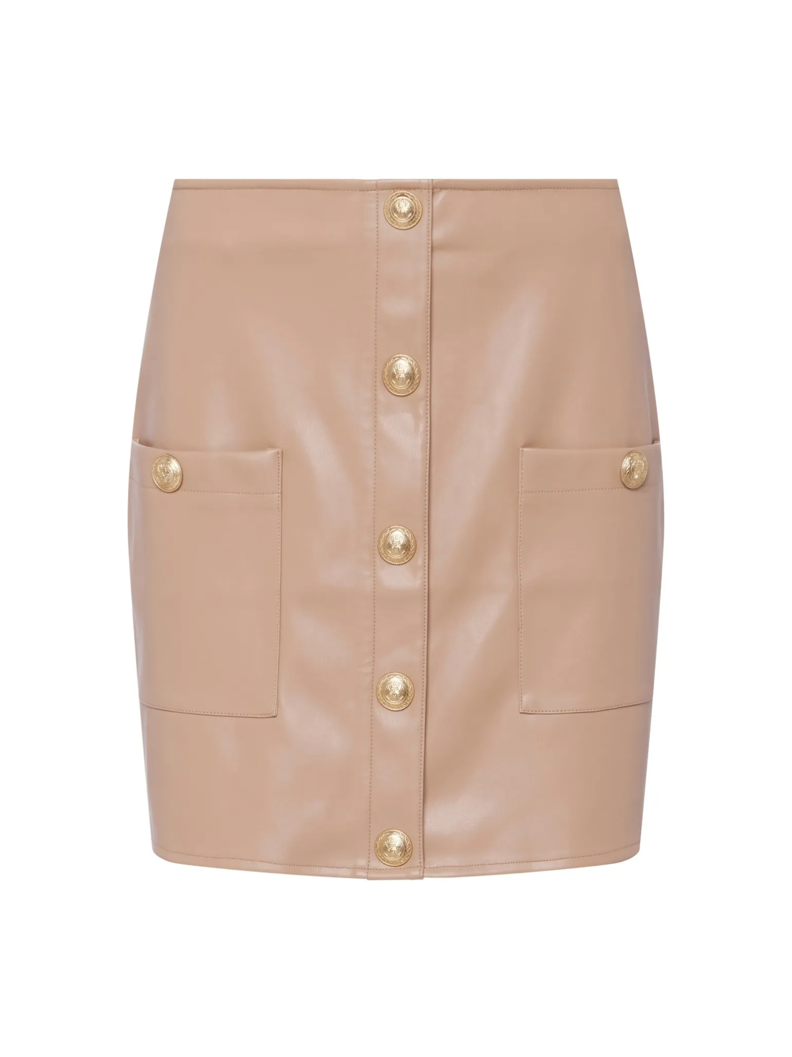 Truman Vegan Leather Mini Skirt