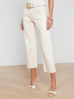 Wanda Coated Wide-Leg Jean