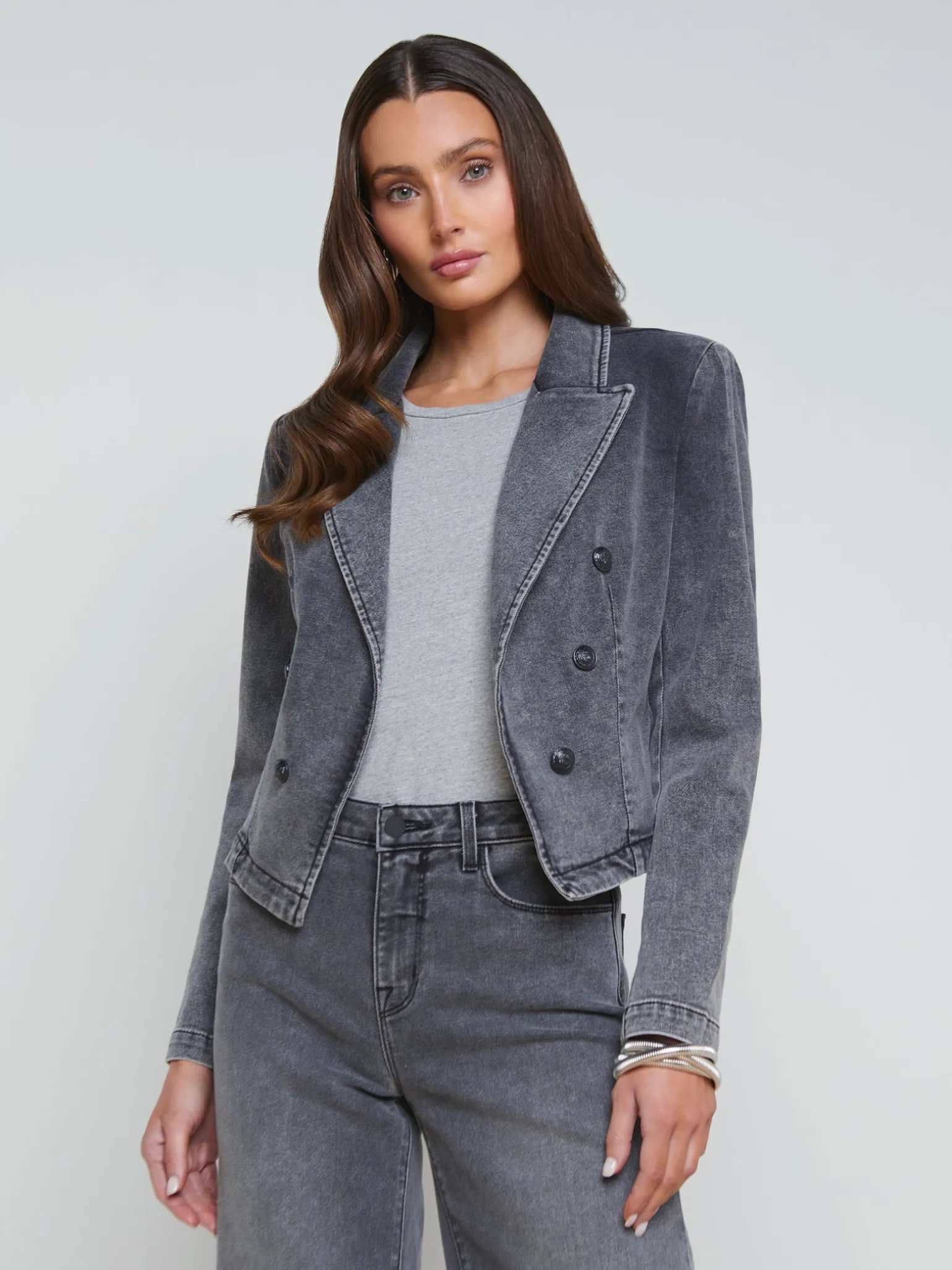 Wayne Denim Blazer