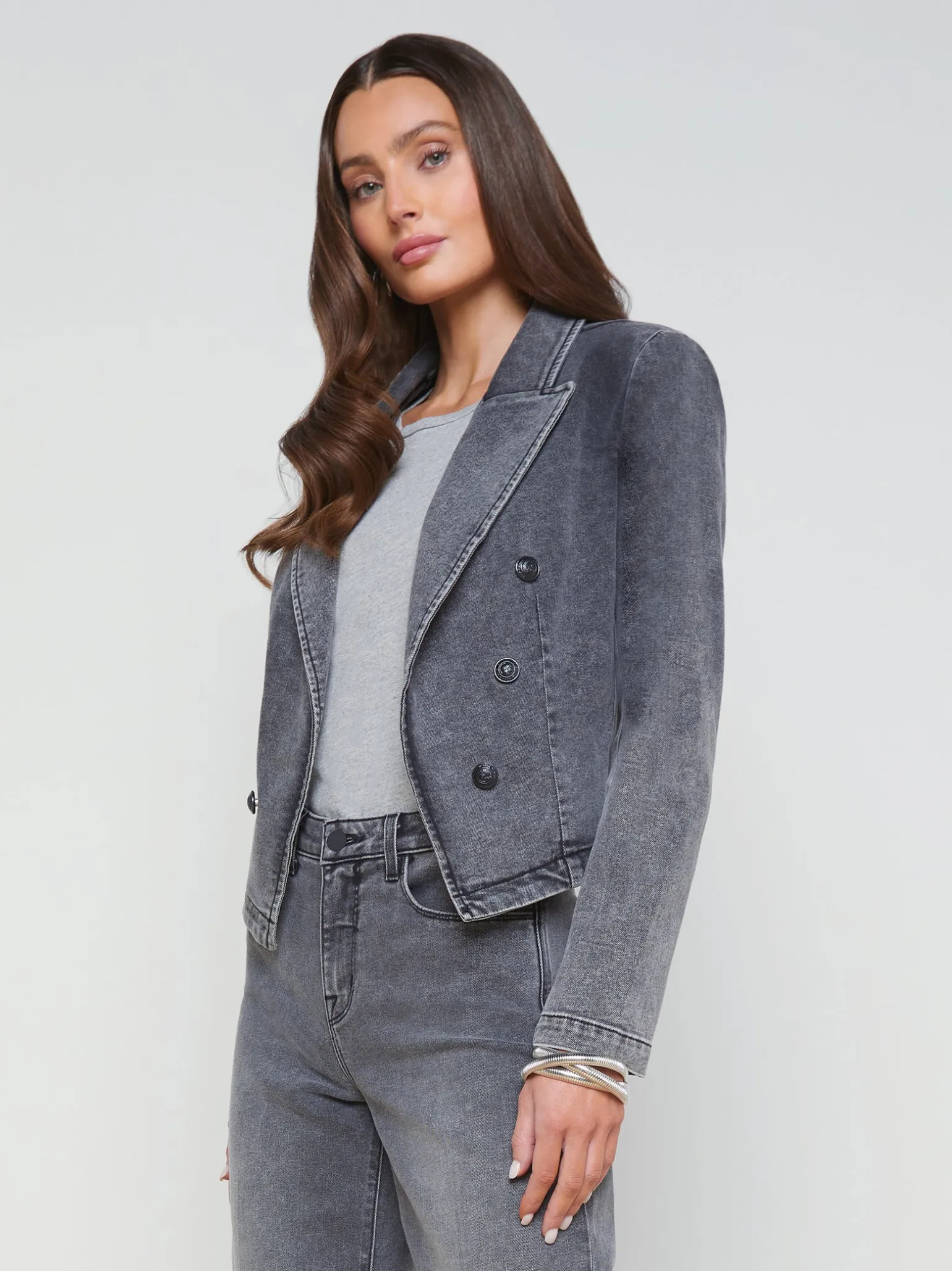 Wayne Denim Blazer