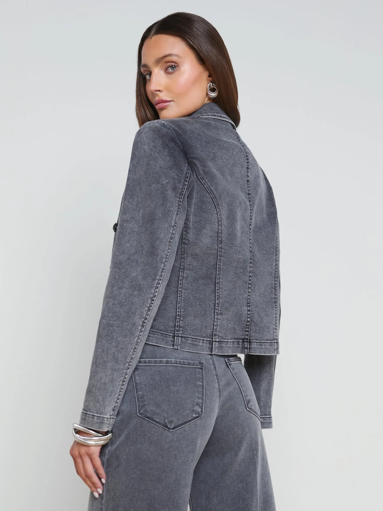 Wayne Denim Blazer